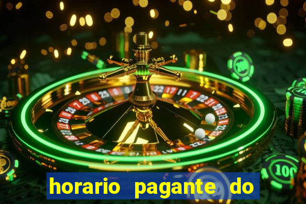 horario pagante do coelho fortune